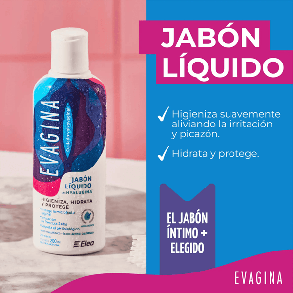 Evagina Jabon Liquido Vaginal 200 ml alt