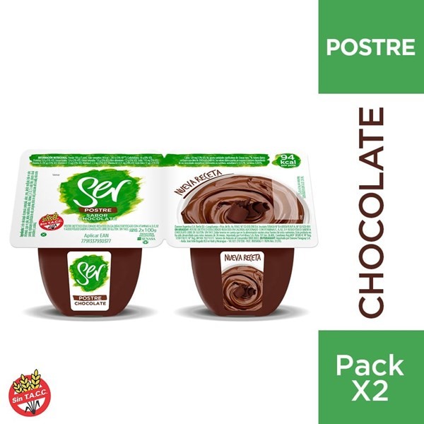 Postre Ser Chocolate 200 Gr. #1