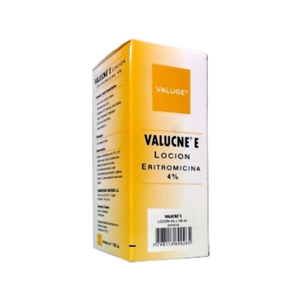 Valuge Valucne E Eritromicina 4% Loción x 100 ml #1