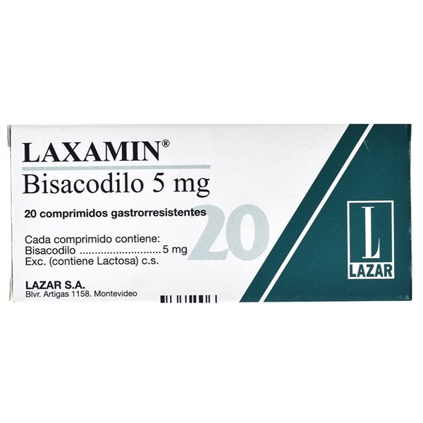 Laxamin | 20 Comprrimidos | Bisacodilo #1