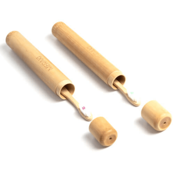 Estuche de Viaje de Bambú Para Cepillo Dental Meraki alt