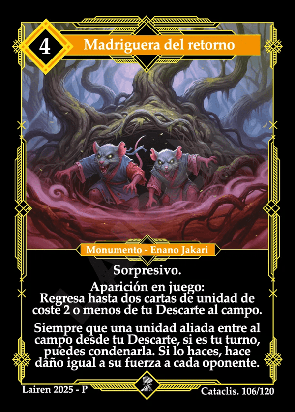 106 Madriguera Del Retorno - Coste 4