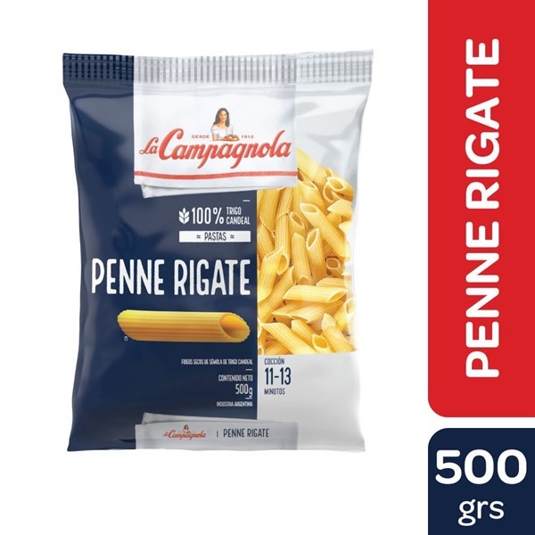 Penne Rigate La Campagnola Pastas Secas  500 Gr #1