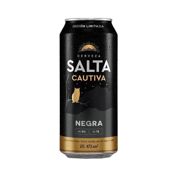 Cerveza Salta Cautiva Negra 473 Cc #1