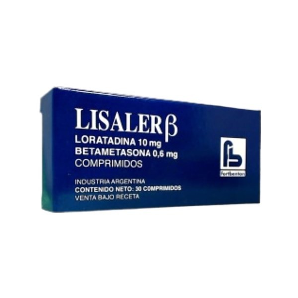 Fortbenton Lisaler ß Loratadina + Betametasona x 30 Comp #1