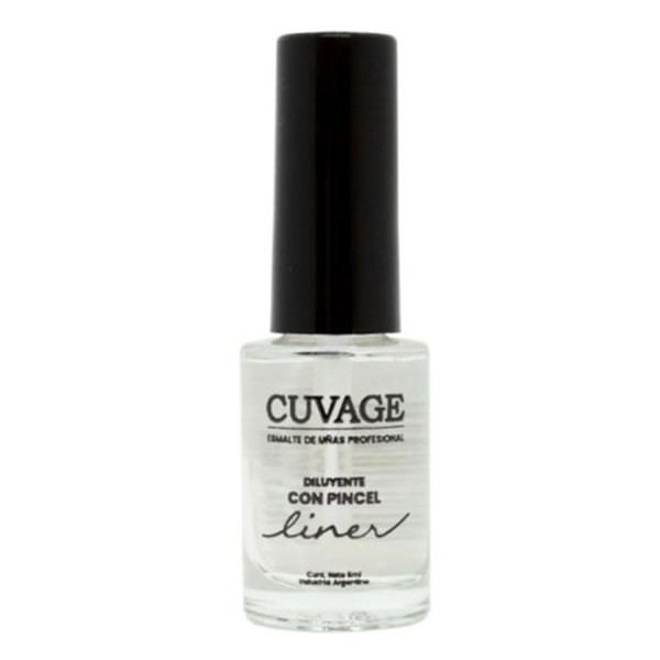 Cuvage Diluyente de Esmalte Con Pincel Liner #1