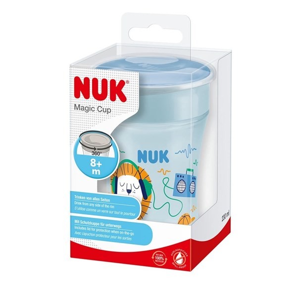 Nuk Vaso Magic Cup Leon Azul 230 ml alt