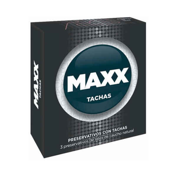 Preservativos Maxx Tachas 3 unidades