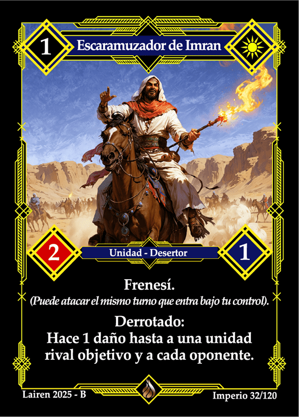 032 Escaramuzador De Imran Precon Enano/Desertor - Coste 1 #1