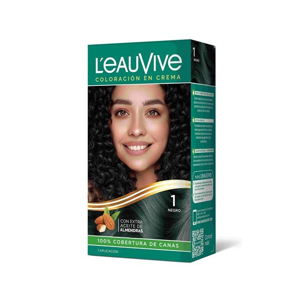Color Permanente L'eauvive Kit N1 Negro 1 uni #1