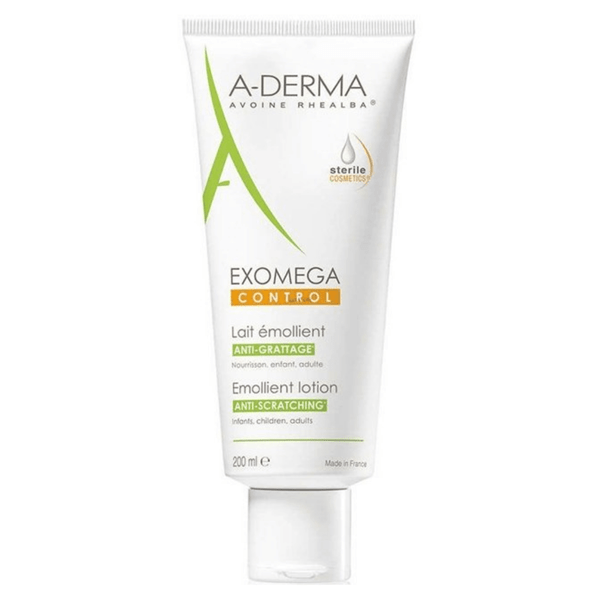 A-Derma Aderma Exomega Leche Emoliente Pieles Muy Secas Y Atópicas  200 ml