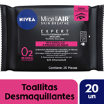 Nivea Toallitas Desmaquillantes  micellair Expert a Prueba de Agua 20 Unidades #1