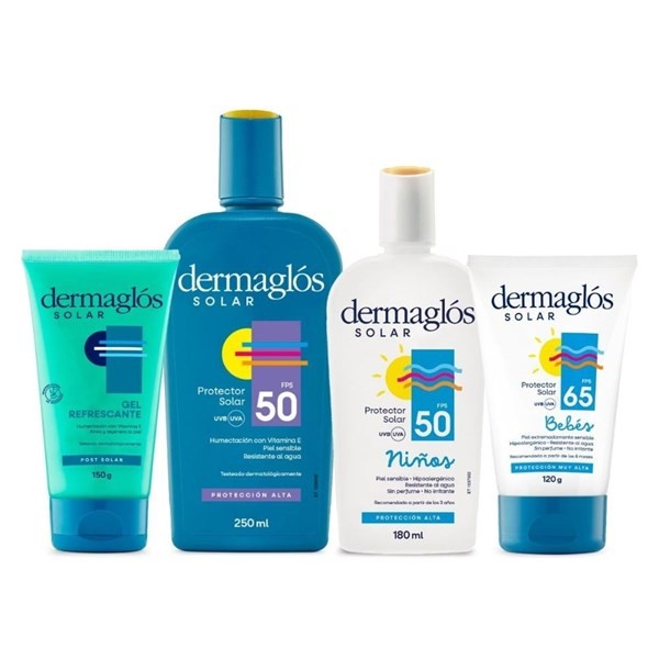 Dermaglos Kit Familiar Completo Tamaño 4 Unid #1