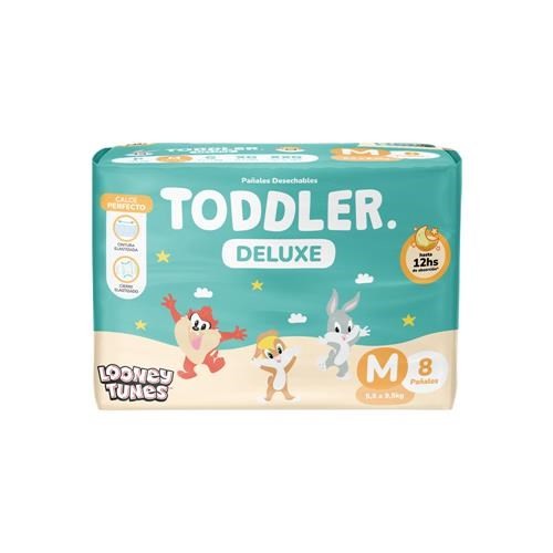 Toddler Pañales Deluxe m (8 Unidades)