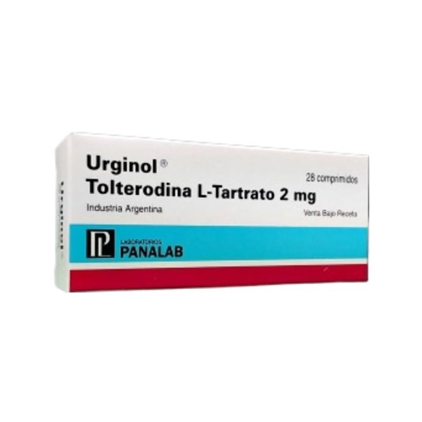 Panalab Urginol Tolterodina x 28 Comp #1