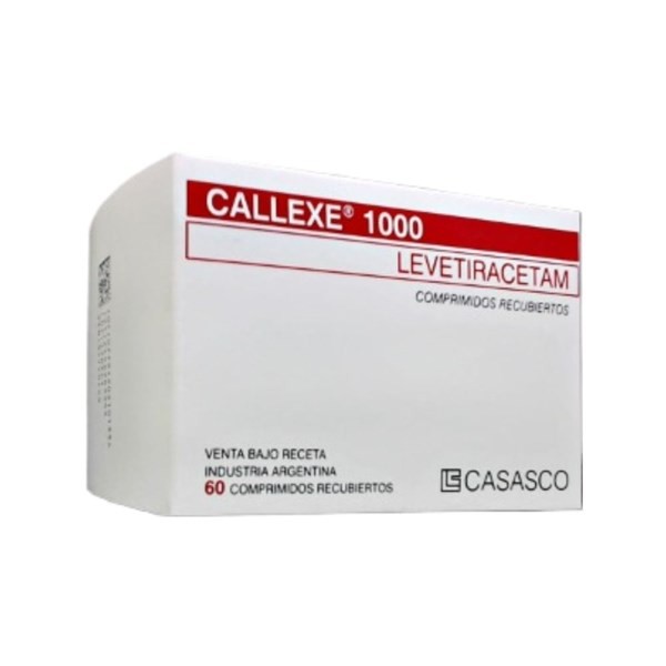 Casasco Callexe 1000 Mg Levetiracetam x 60 Comp Recubiertos #1