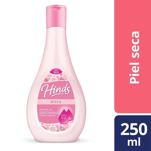 Hinds Crema Corporal Rosa Formula Con Doble Vitamina a 250 ml alt