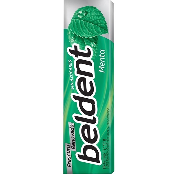 Chicles Beldent Sabor Menta x 10 g
