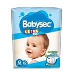 Pañales Babysec Ultra Talle G | 60 pañales #1