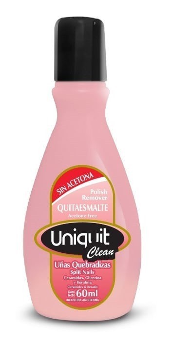 Uniquit Quitaesmalte Para Uñas Quebradizas 60 ml #1