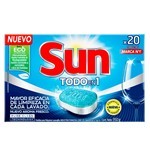 Tabletas Lavavajillas Sun Todo En 1 20 Unidades #2