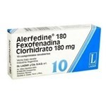 ALERFEDINE 180 MG.X10COMP #1