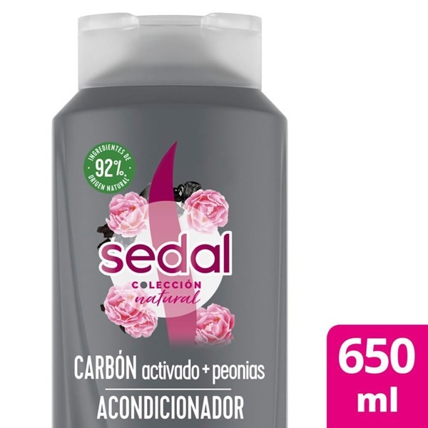 Acondicionador Sedal Carbon Y Peonias 650 Ml #1