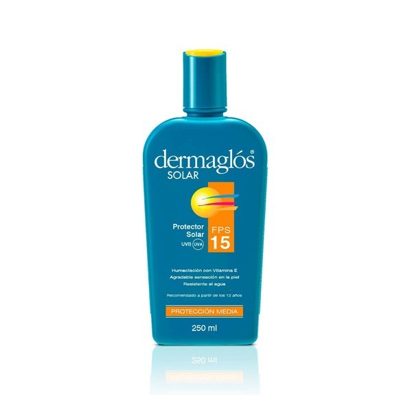 Dermaglos Protector Solar Fps 15 emulsion 250 ml #1