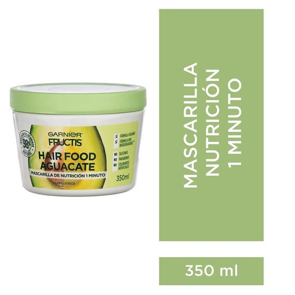 Fructis Hair Food Mascarilla Aguacate 350 ml alt