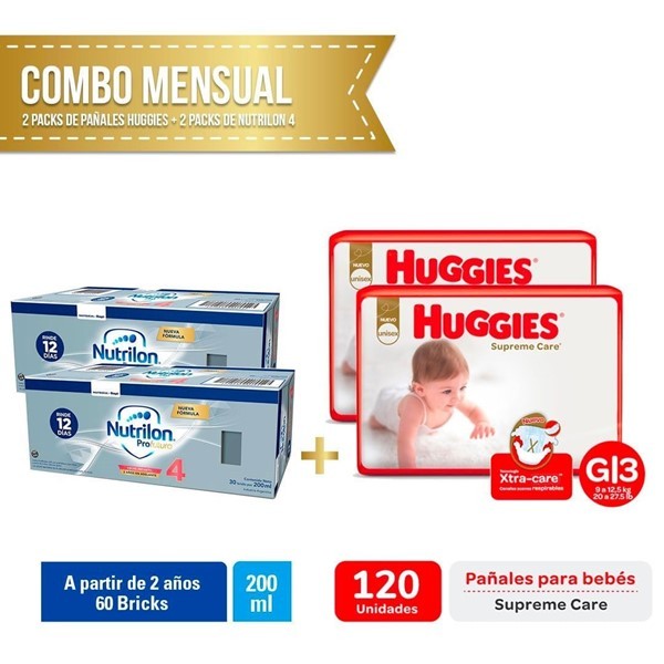 Huggies Combo 30 Dias Para Tu Bebé 9 (más de 24 meses) #1