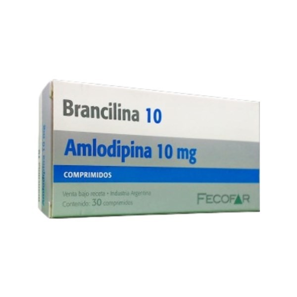 Fecofar Brancilina 10 Mg Amlodipina x 30 Comp #1