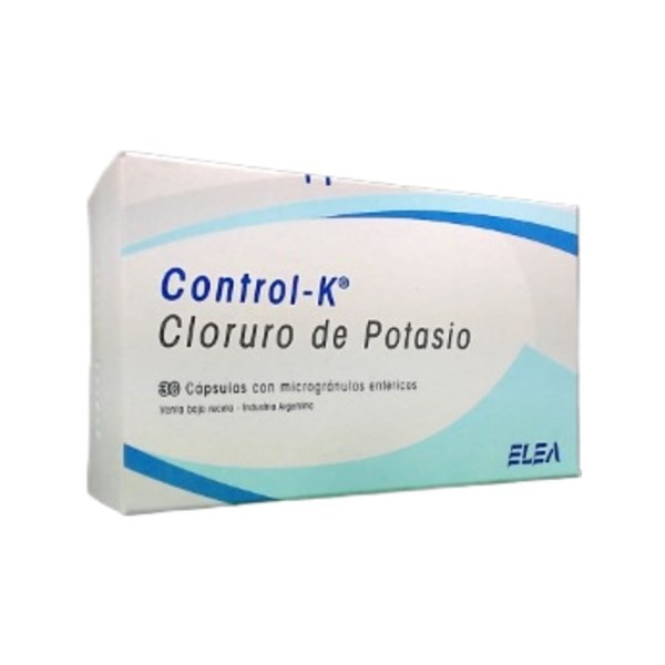 Elea Control K Cloruro de Potasio x 30 Cáps #1