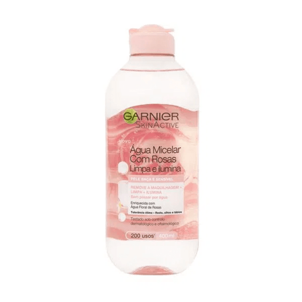 Agua Micelar Garnier Skin Active con Rosas 400ml alt