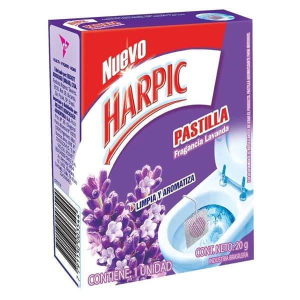 Desodorante Para Inodoros Harpic Lavanda X 20 Gr alt