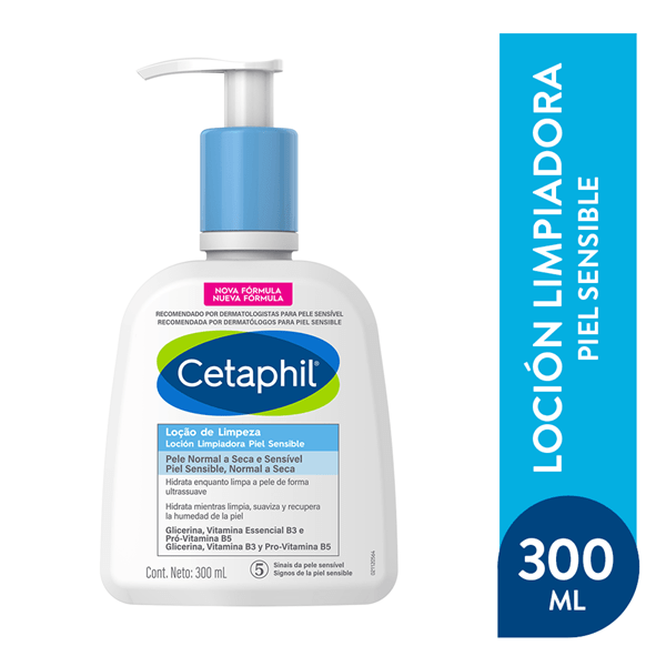Cetaphil Loción Limpiadora Piel Normal/Seca/Sensible 300 ml #1