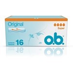 Ob Tampones Canal Curvo Super 16 Unidades #2