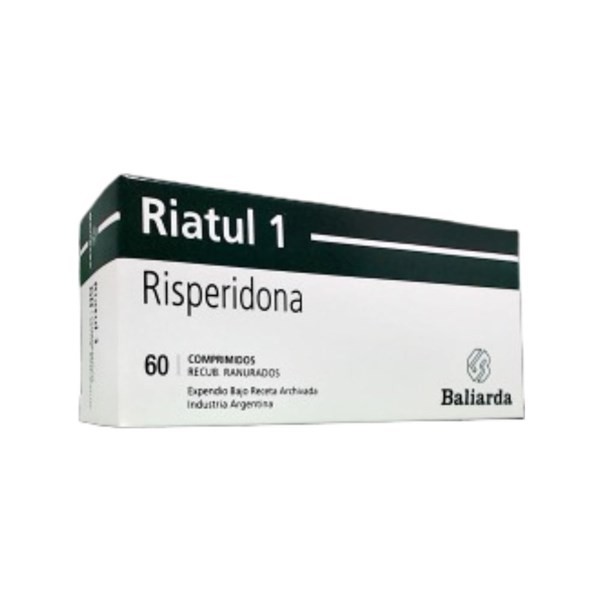 Baliarda Riatul Risperidona 1 Mg x 60 Comp Recubiertos #1