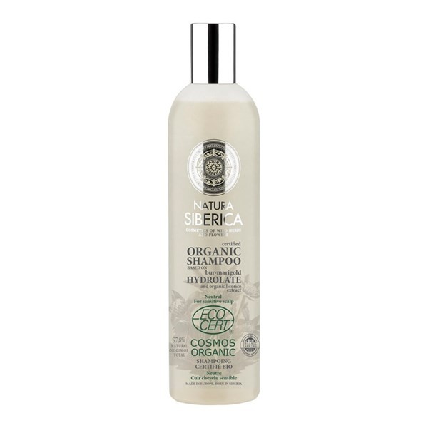 Shampoo Orgánico Natura Siberica Para Cuero Cabelludo Sensible Neutro x 400 ml #1