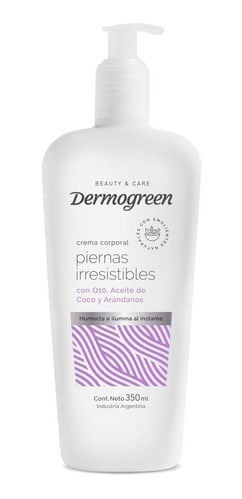 Dermogreen Crema Corporal Piernas Irresistibles 350 ml