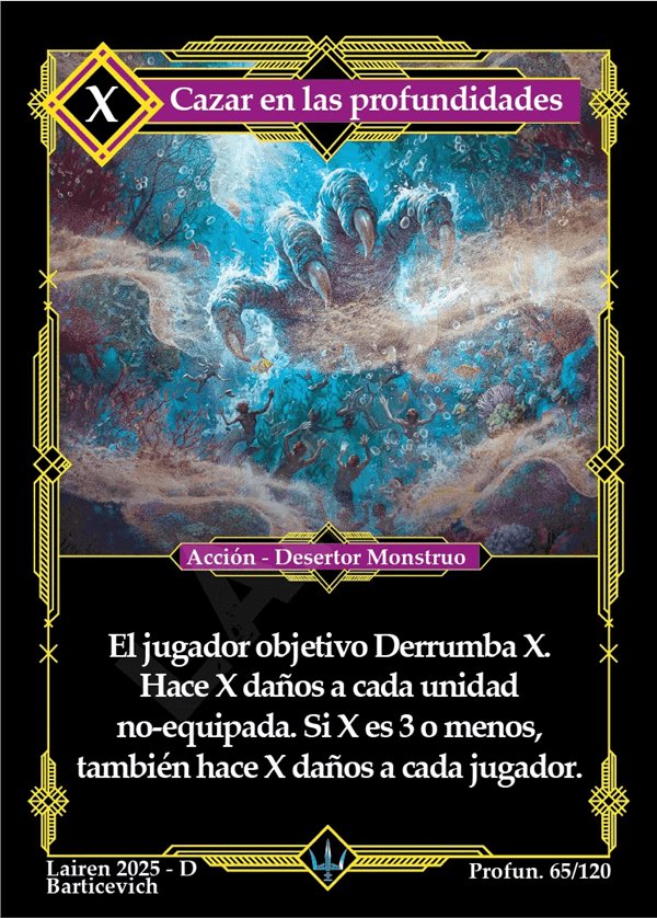 065 Cazar En Las Profundidades - Coste 0