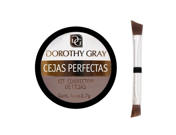 Dorothy Gray Kit Corrector de Cejas Perfectas Oscuro #1