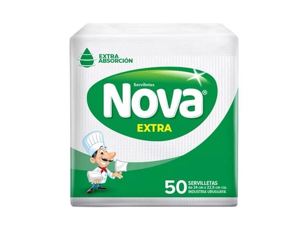 Servilletas NOVA Extra Cocktail | 50 Unidades