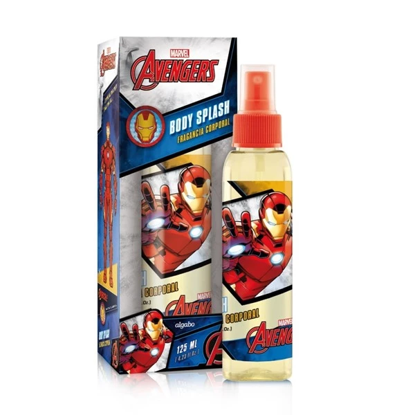 Marvel Comics Body Splash Para Niños Iron Man 125 ml