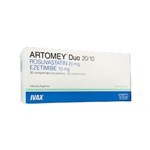 Teva Artomey Duo Rosuvastatina + Ezetimibe 20 / 10 x 60 Comp (30+30) #1