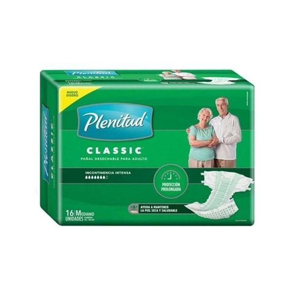 Pañales Adultos Plenitud Classic Mediano X 16 U #1