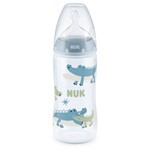 Mamadera Nuk Control Temperatura Cocodrilo 6-18 m x 300 ml #1