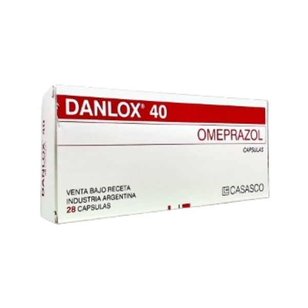 Casasco Danlox 40 Mg Omeprazol x 28 Cáps #1