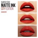 Maybelline Labial Liquido Superstay Matte Ink City Edit | 118 Dancer #22