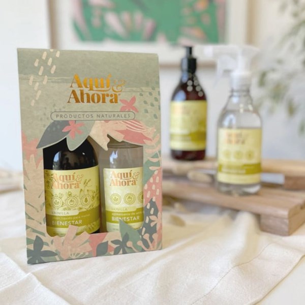 Aquí & Ahora Set Bienestar Hogar Vainilla alt