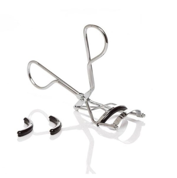 Arqueador de Pestañas Basicare + 2 Pads de Gomas de Repuesto